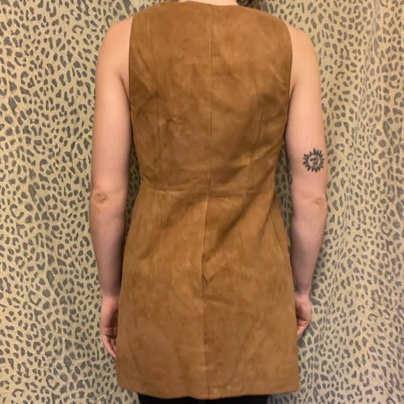 Suede Mini Dress - Picture 3 of 3